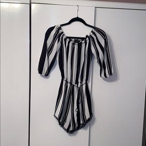 Off the shoulder Romper